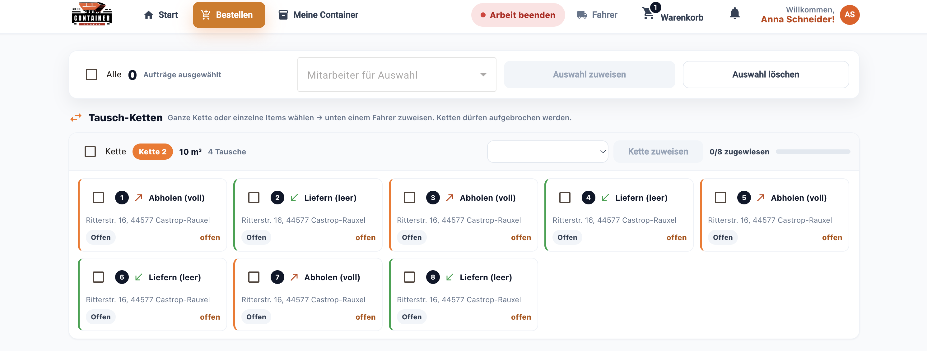 Containerprofis Plattform — Ansicht 14