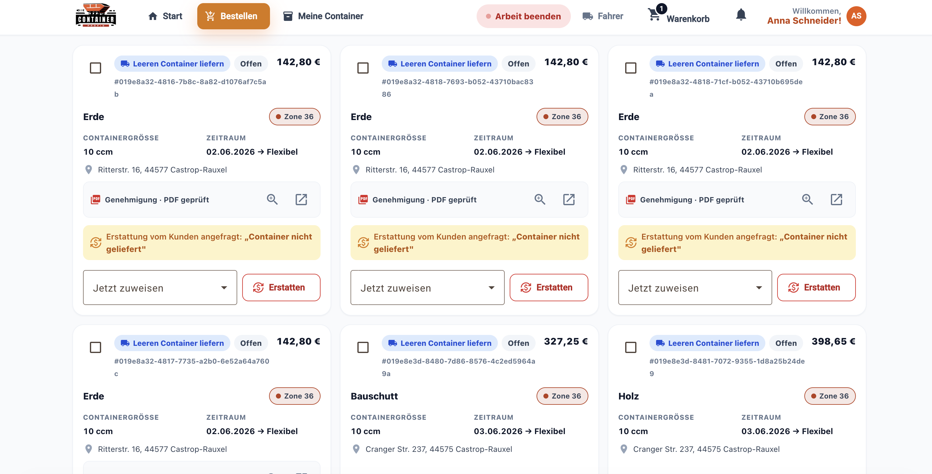 Containerprofis Plattform — Ansicht 15