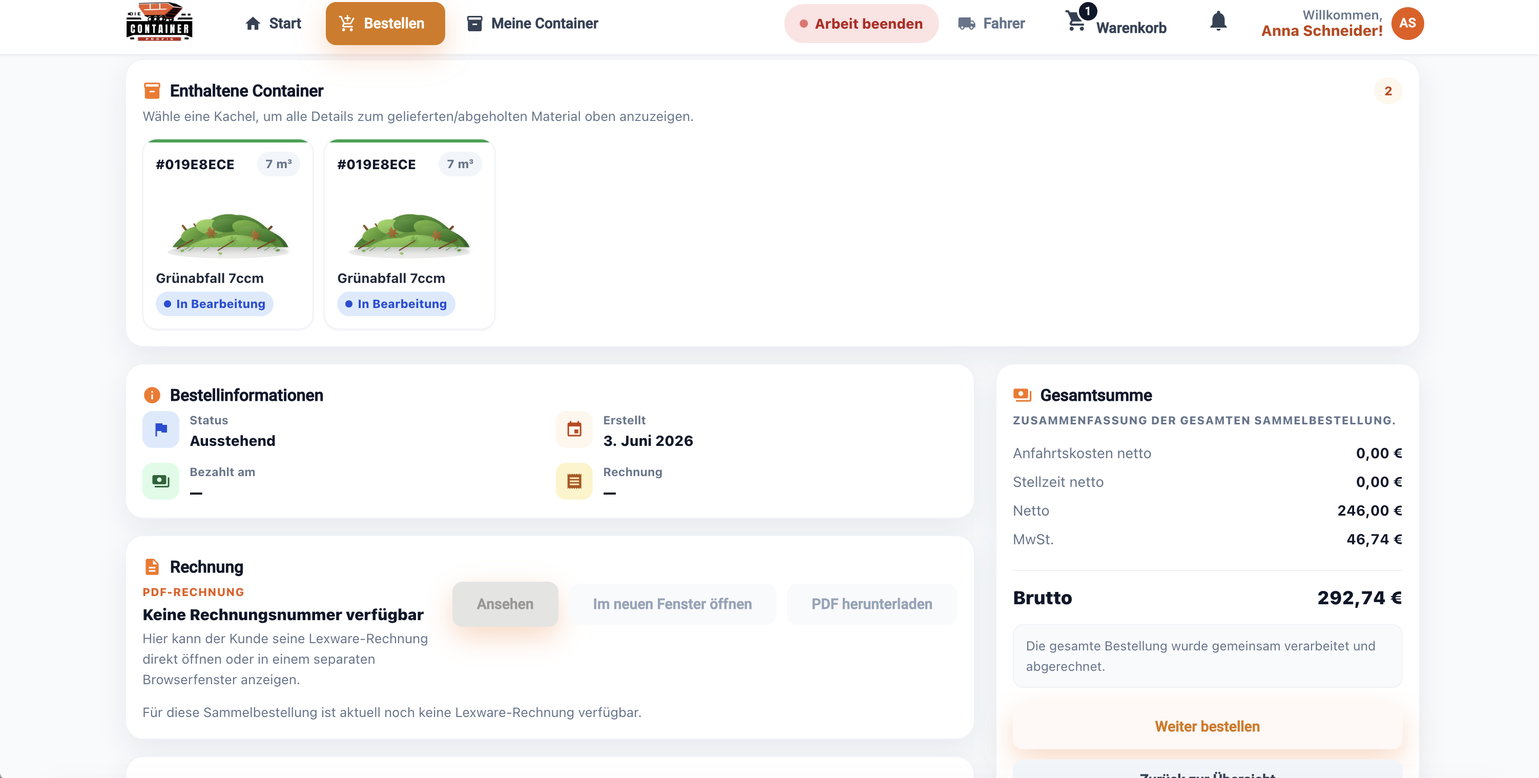 Containerprofis Plattform — Ansicht 17