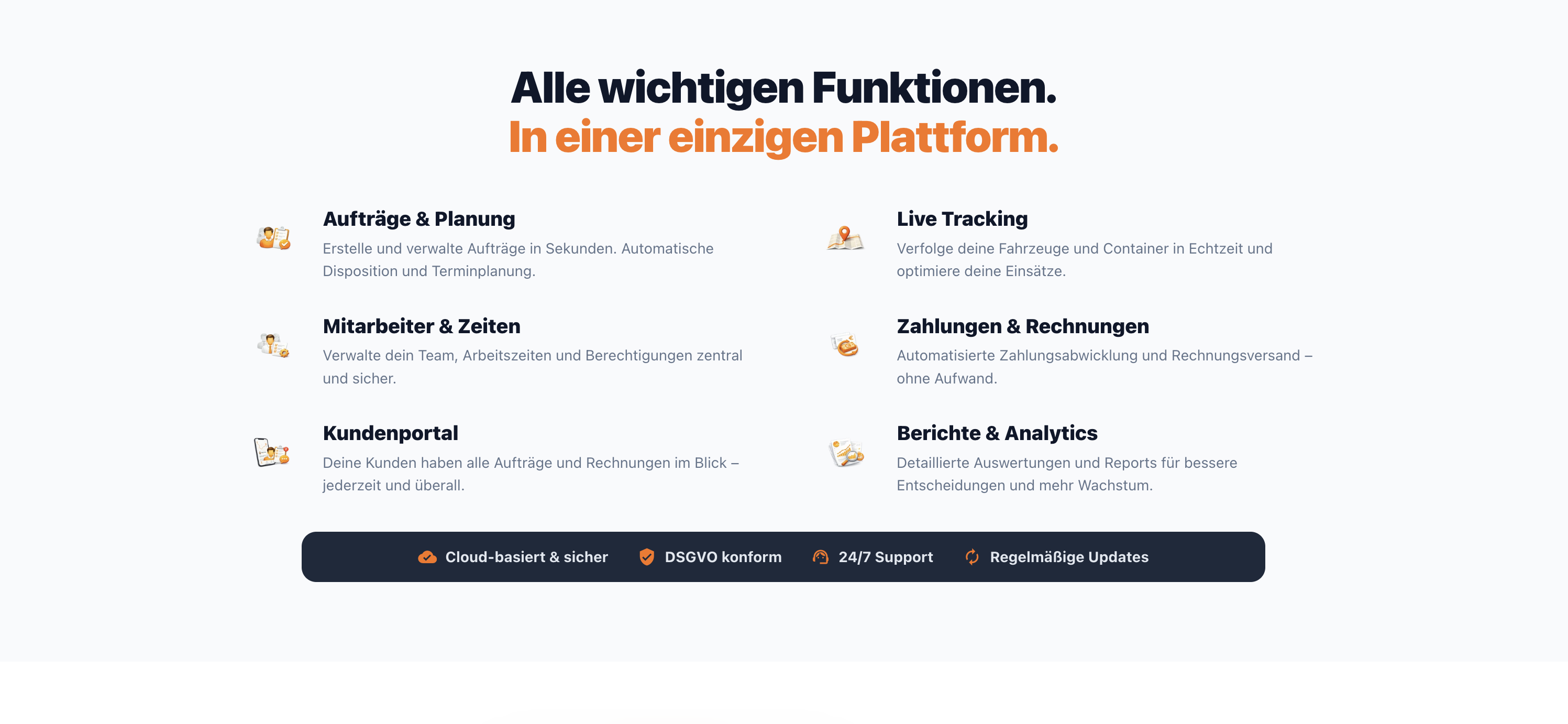 Containerprofis Plattform — Ansicht 2